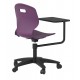 Arc Swivel Wipe Clean Personal Workspace College Chair 